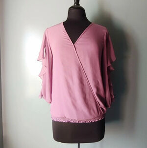 New York & Company Soho Purple Top